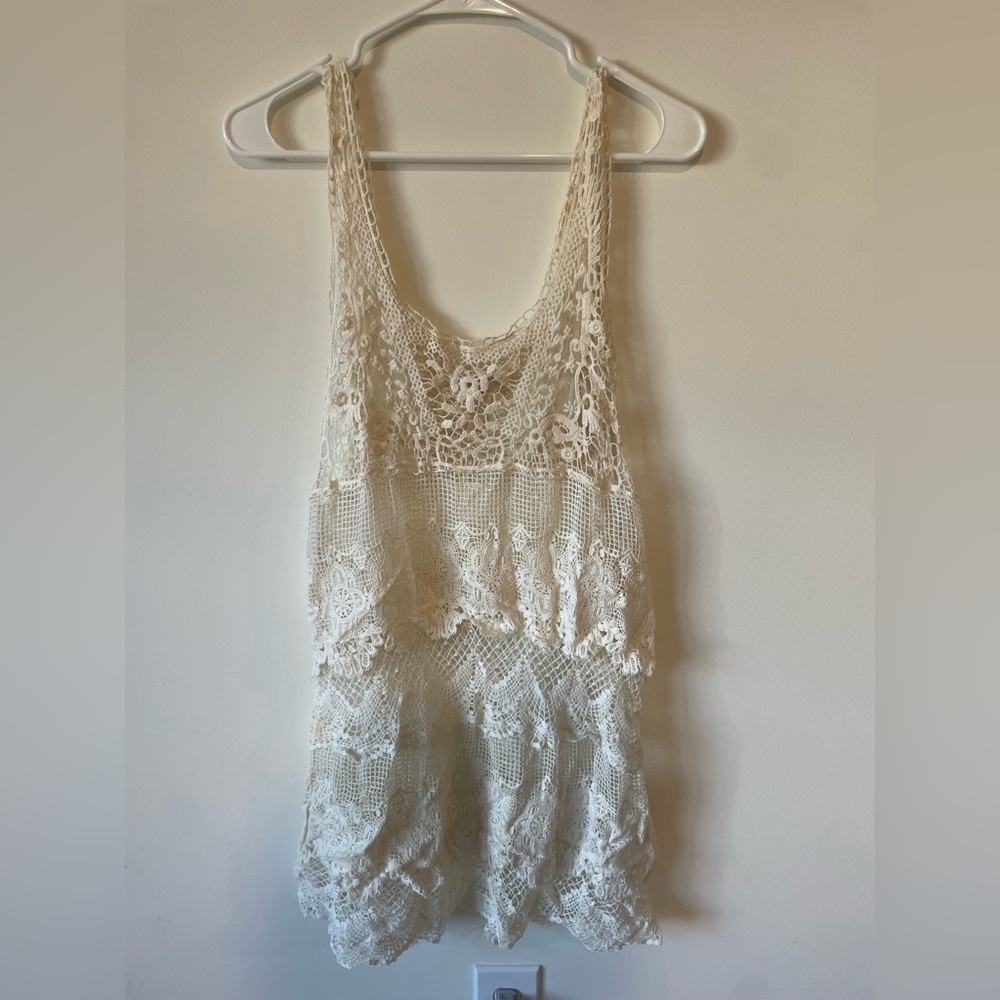Mystree Lace Tunic
